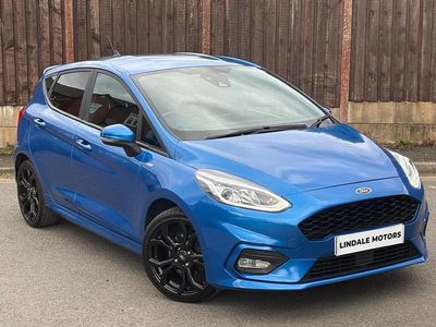 Used Ford Fiesta ST-Line 125 HP (91 kW) 2020 Blue Hatchback