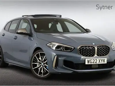 Used BMW M135 Comfort Edition 306 HP (225 kW) 2022 Grey Hatchback