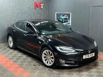 Used Tesla Model S 350 kW (476 HP) 2018 Black Hatchback