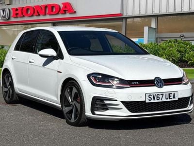 Begagnad VW Golf VII GTI 2017 Vit Halvkombi