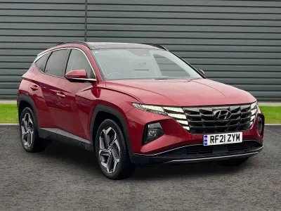 Gebraucht Hyundai Tucson Ultimate 230 PS (169 kW) 2021 Rot SUV
