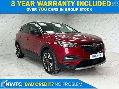 Used Vauxhall Grandland X Sport 130 HP (95 kW) 2018 Red SUV