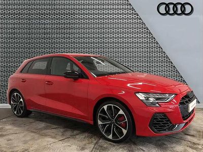 Begagnad Audi S3 Sportback Black Edition 333 HK (244 kW) 2025 Röd Halvkombi