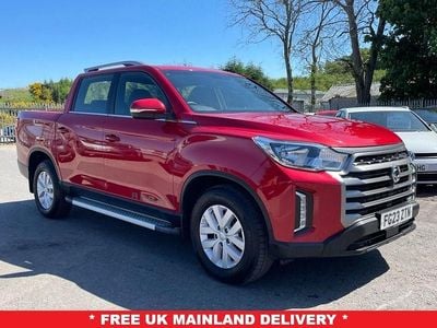 Red Used 2023 Ssangyong (KGM) Musso Pickup | £24,995 (Fair price)