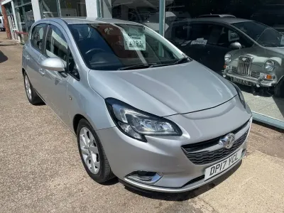 Used Vauxhall Corsa SRi 75 HP (55 kW) 2017 Silver Hatchback