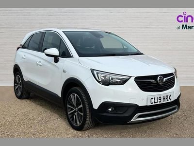 Used Vauxhall Crossland X Elite 108 HP (79 kW) 2019 White SUV