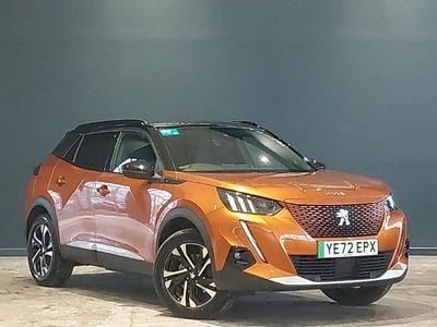 Used Peugeot e-2008 GTi 100 kW (136 HP) 2022 Orange SUV
