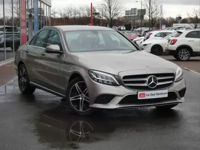 Used Mercedes C220 191 HP (140 kW) 2018 Silver Sedan