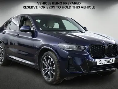 Used BMW X4 M Sport 190 HP (139 kW) 2021 Tansanitblau ii metallic SUV