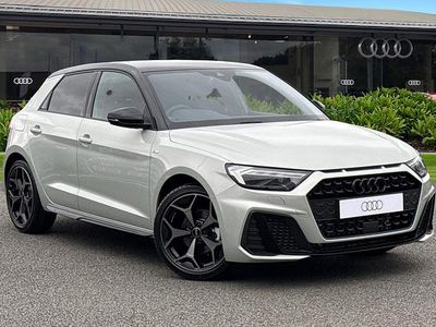 New Audi A1 Sportback Black Edition 2026 Silver Hatchback
