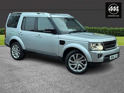 Używany Land Rover Discovery 4 Landmark 2016 Srebrny SUV