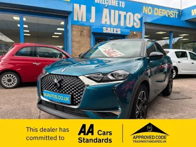 Used DS Automobiles DS3 Prestige 100 HP (73 kW) 2019 Blue MPV