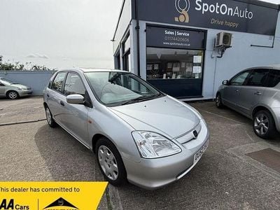 Used Honda Civic SE 110 HP (80 kW) 2002 Silver Hatchback