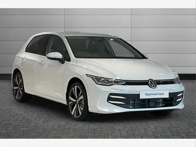 New VW Golf VIII Match 150 HP (110 kW) 2026 White Hatchback