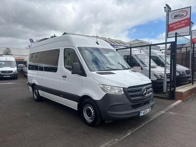 Used Mercedes Sprinter 138 HP (101 kW) 2019 White Van