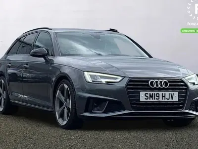 Used Audi A4 Black Edition 150 HP (110 kW) 2019 Grey Estate