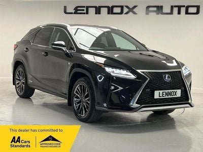 Black Used 2018 Lexus RX450h Sport Line SUV | £21,990 (Good price)