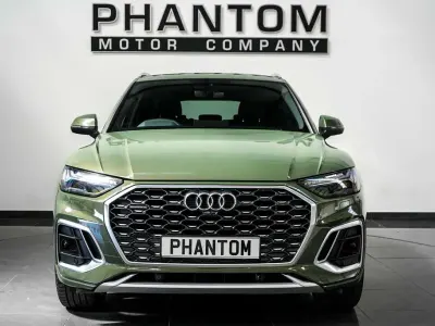 Usado Audi Q5 Sportback S-Line 204 HP (150 kW) 2022 Verde SUV