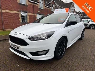 Gebraucht Ford Focus ST-Line 120 PS (88 kW) 2017 Weiß Kleinwagen
