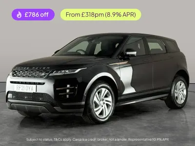 Used Land Rover Range Rover evoque R-Dynamic 204 HP (150 kW) 2021 Black SUV