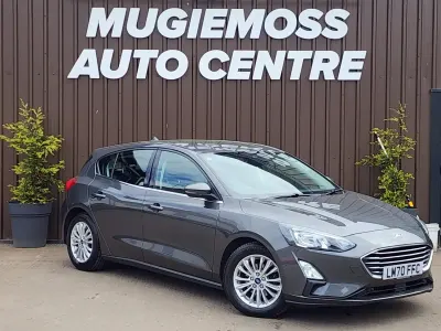 Second-hand Ford Focus Titanium 120 CP (88 kW) 2020 Gri Hatchback