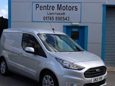 Begagnad Ford Transit Connect Limited 120 HK (88 kW) 2021 Silver Minibuss