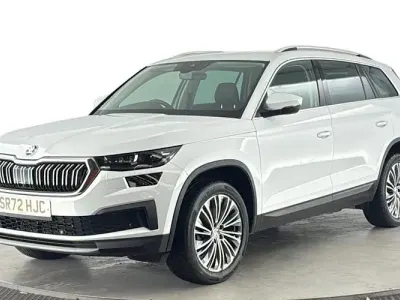 Used Skoda Kodiaq SE L Executive 150 HP (110 kW) 2023 White SUV