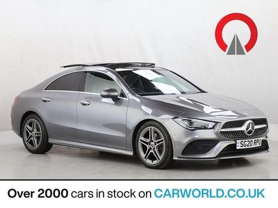 Grey Used 2020 Mercedes CLA180 AMG Line Premium Plus Sedan | £19,704 (Fair price)
