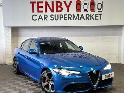 Blue Used 2018 Alfa Romeo Giulia Veloce Sedan | £17,795 (Super price)