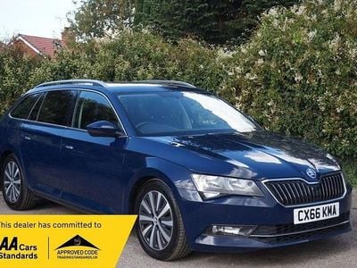 Blue Used 2016 Skoda Superb GreenLine Estate | £7,290 (Fair price)