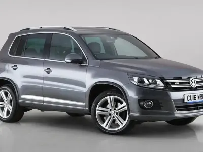 Used VW Tiguan R-line Edition 150 HP (110 kW) 2015 Grey SUV