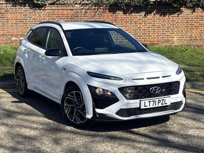 Used Hyundai Kona N Line 120 HP (88 kW) 2021 White SUV