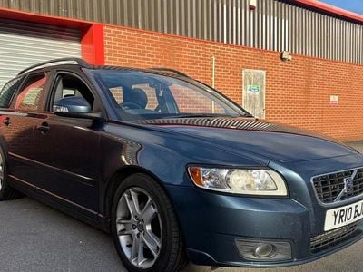 Blue Used 2010 Volvo V50 SE Estate | £2,995 (Fair price)