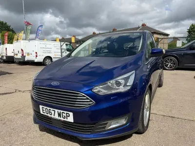 Used Ford C-MAX Titanium X 120 HP (88 kW) 2017 Blue MPV