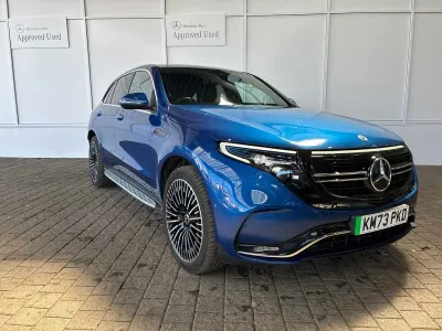 Used Mercedes EQC400 AMG Line Premium 300 kW (408 HP) 2023 Blue SUV