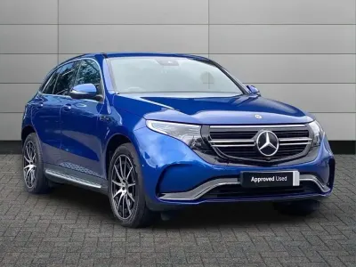 Used Mercedes EQC400 AMG line 300 kW (408 HP) 2024 Blue SUV