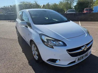 Used Vauxhall Corsa SRi 2018 White Hatchback