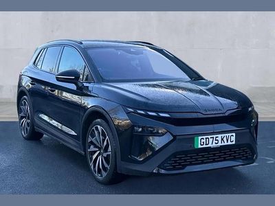 Black magic pearl effect Used 2025 Skoda Elroq SportLine SUV | £30,450 (A bit pricey)