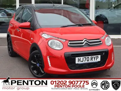 Używany Citroën C1 72 KM (52 kW) 2020 Czerwony Hatchback