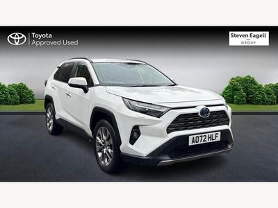 White Used 2022 Toyota RAV4 Estate | £27,597 (Fair price)