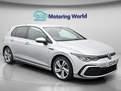 Used VW Golf VIII R-line 150 HP (110 kW) 2022 Silver Hatchback