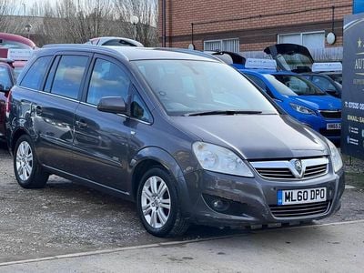 Used Vauxhall Zafira Design Edition 2010 Grey MPV