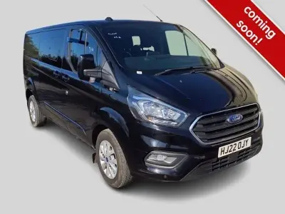 Używany Ford Transit Custom Limited 170 KM (125 kW) 2022 Czarny Van