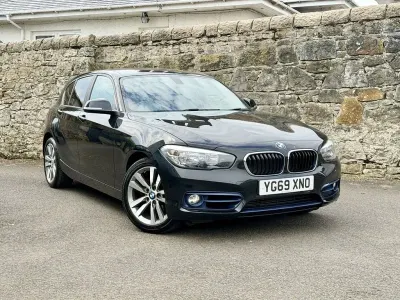 Usado BMW 118 Sport Line 136 HP (100 kW) 2019 Preto Citadino