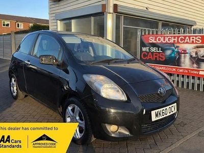 Used Toyota Yaris 101 HP (74 kW) 2010 Black Hatchback