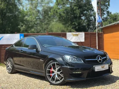 Used Mercedes C63 AMG AMG 507 HP (372 kW) 2014 Black Coupe