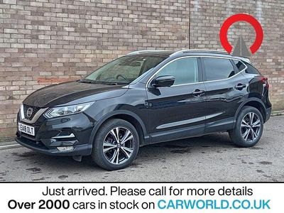 Used Nissan Qashqai N-Connecta 115 HP (84 kW) 2018 Black SUV