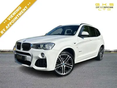 Used BMW X3 M Sport 190 HP (139 kW) 2016 White SUV