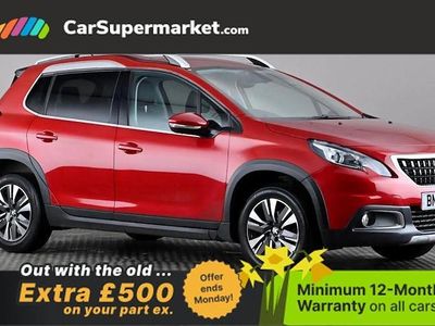 Used Peugeot 2008 Allure 82 HP (60 kW) 2018 Red SUV