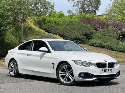 Used BMW 420 Coupé Sport Line 2017 White Coupe